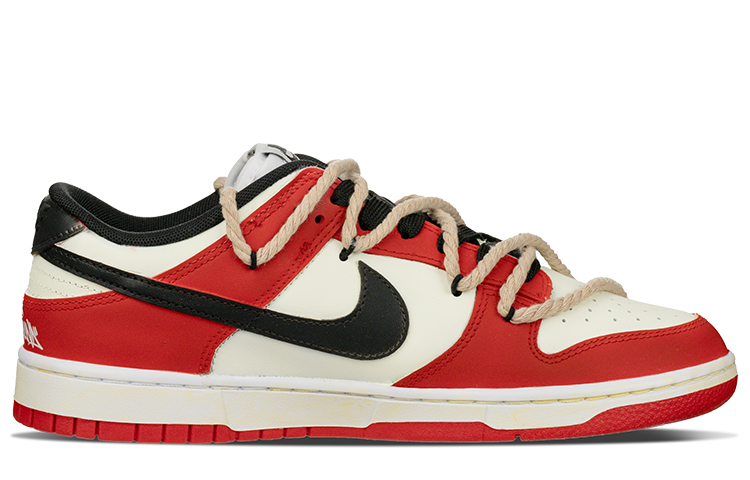 [Custom Shoes] Nike Dunk Low 'Red White Ghost' 圖 2