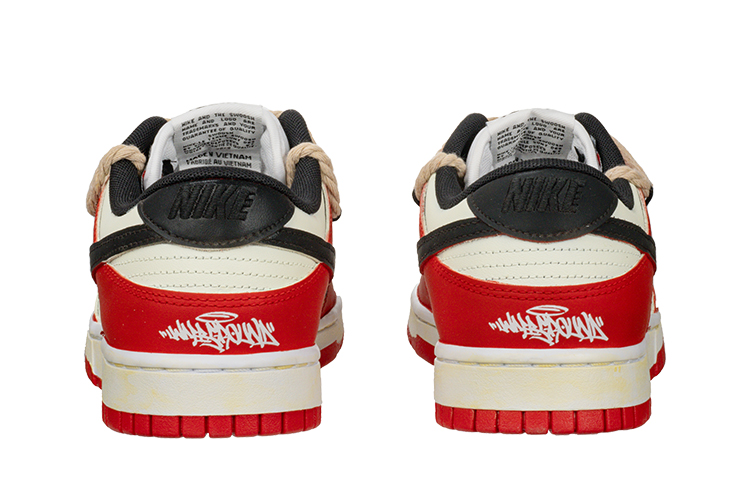 [Custom Shoes] Nike Dunk Low 'Red White Ghost' 圖 4