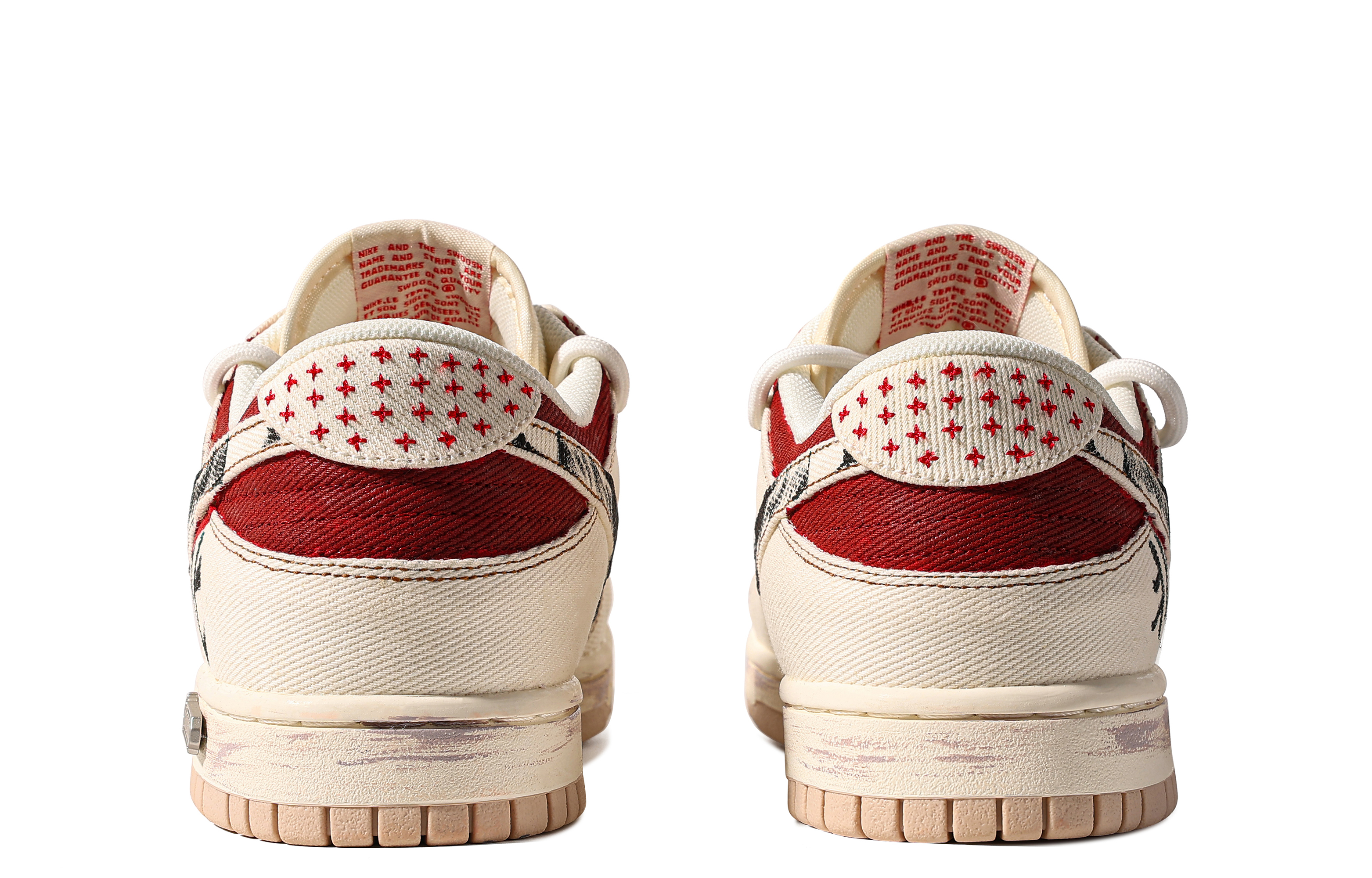 Purchase [Sepatu Custom] Nike Dunk Low 'Merah Putih Grafiti' DV0834-100(TeamM-男款第一分卫S-BOX)