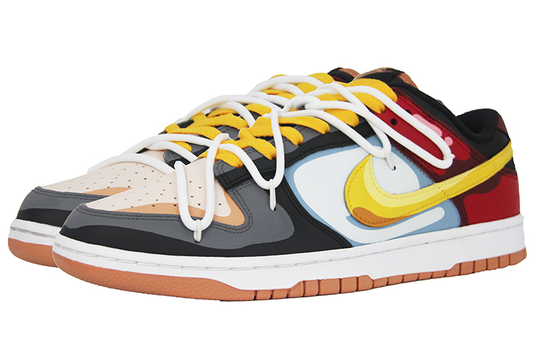Shop 나이키 덩크 로우 '레드 옐로우 폼' (커스텀) DV0831-004（Team110-颜色泡沫SBOX）
