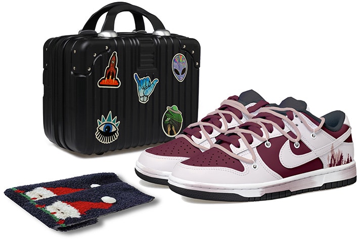 custom-shoes-nike-dunk-low-redwood-christmas