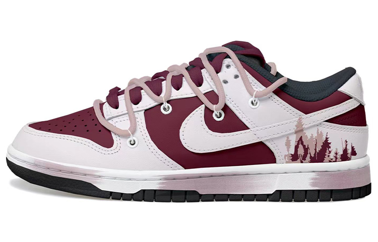 Order 【カスタムシューズ】ナイキ ダンク ロー「レッドウッドクリスマス」 DJ6188-002(Team拾玖-红杉树男S-BOX)