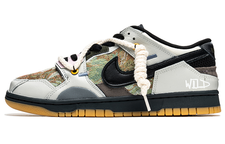 Buy 【カスタムシューズ】ナイキ ダンク ロー「ルネサンスアート ステッチクリーチャー」 DB0500-001(TeamB-男款油画黑白)