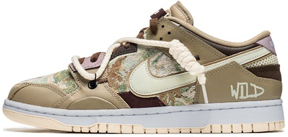 나이키 덩크 로우 '르네상스 괴물 자수' (Nike Dunk Low 'Renaissance 괴물 자수') DH7450-100(TeamB-男款油画风摩卡) Buy 나이키 덩크 로우 '르네상스 괴물 자수' (Nike Dunk Low 'Renaissance 괴물 자수') DH7450-100(TeamB-男款油画风摩卡)