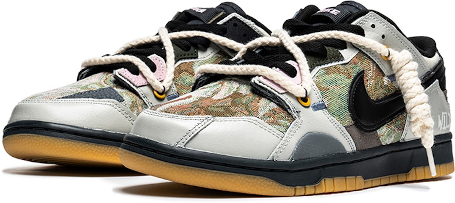 Zapatillas Nike Dunk Low 'Arte Renacentista Bordado Criatura' DB0500-001(TeamB-男款油画黑白) Lookbook Zapatillas Nike Dunk Low 'Arte Renacentista Bordado Criatura' DB0500-001(TeamB-男款油画黑白)