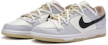 Lookbook Nike Dunk Low "Atenas" personalizadas (gris/beige/negro) DV0833-100(TeamR-男款雅典学院)