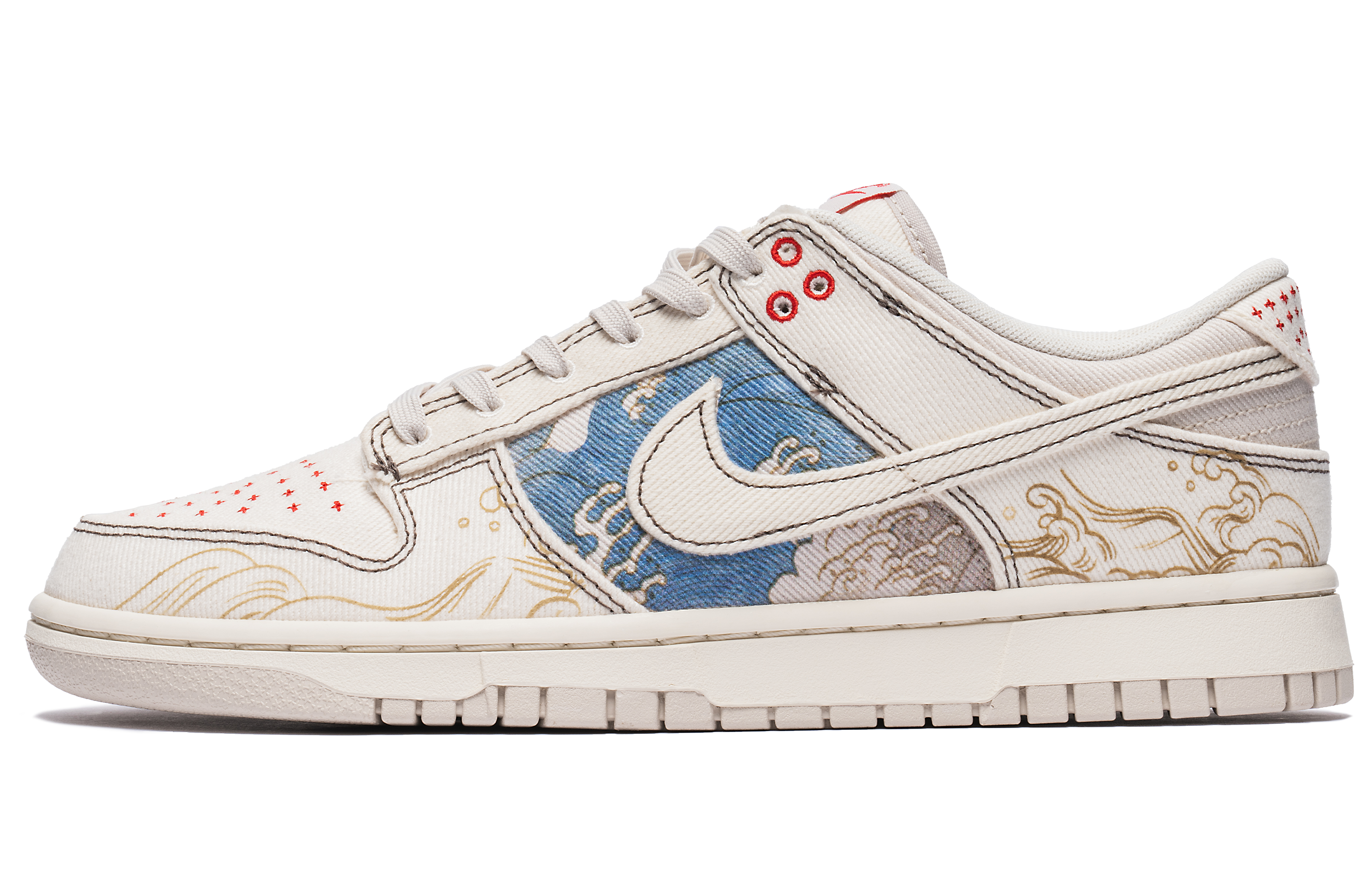 Buy [Zapatos Personalizados] Nike Dunk Low 'Arte Retro Ola Cómica' DV0834-100-485231