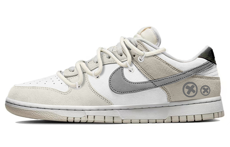 Buy 【訂製球鞋】Nike Dunk Low 復古澳白 解構 低幫 板鞋 男款 灰白