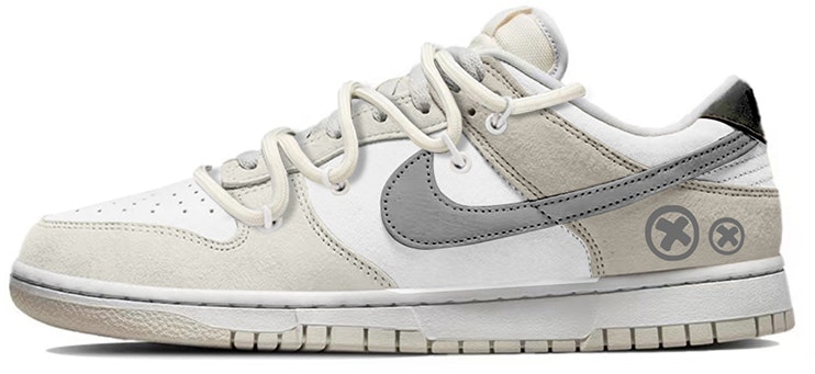 custom-shoes-nike-dunk-low-retro-deconstructed-grey-white
