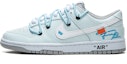 Buy Nike Dunk Low Retro Deconstruido Azul Cielo (Personalizadas) DJ6188-003(TeamB-男款解构浅蓝F-BOX)
