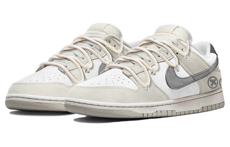 Lookbook 【訂製球鞋】Nike Dunk Low 復古澳白 解構 低幫 板鞋 男款 灰白