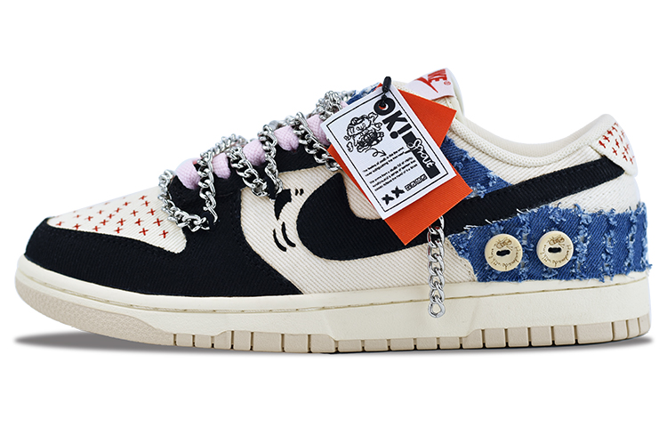 Buy [Zapatillas Personalizadas] Nike Dunk Low 'Retro Denim Deconstruction' DV0834-100-458549