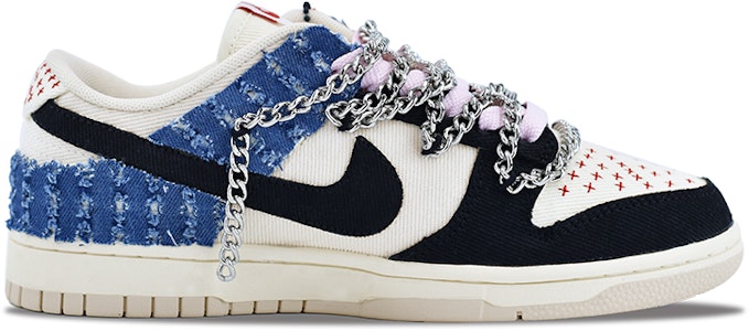 나이키 덩크 로우 '레트로 데님 해체' (커스텀) DV0834-100-458549 Order 나이키 덩크 로우 '레트로 데님 해체' (커스텀) DV0834-100-458549