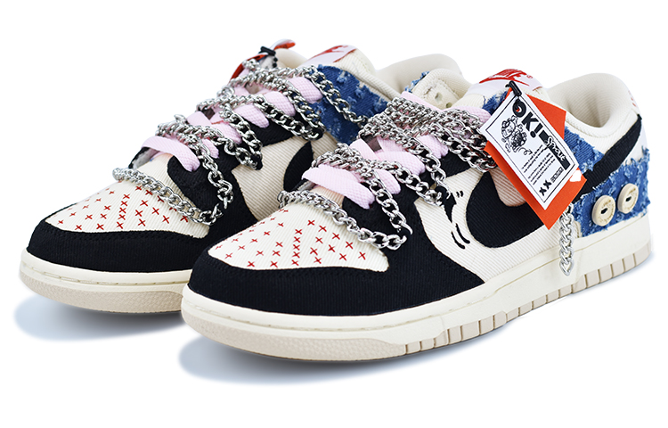 Lookbook [Zapatillas Personalizadas] Nike Dunk Low 'Retro Denim Deconstruction' DV0834-100-458549