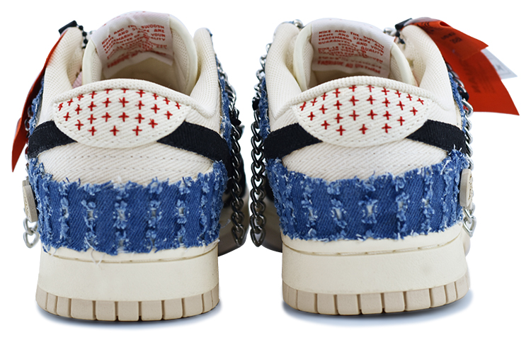 Shop [Zapatillas Personalizadas] Nike Dunk Low 'Retro Denim Deconstruction' DV0834-100-458549