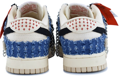 나이키 덩크 로우 '레트로 데님 해체' (커스텀) DV0834-100-458549 Shop 나이키 덩크 로우 '레트로 데님 해체' (커스텀) DV0834-100-458549