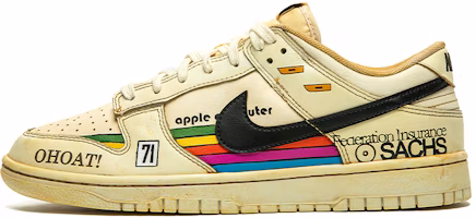 【定制球鞋】 Nike Dunk Low 野鶴製造 復古未來系列 條紋風 咖啡染 特殊定制款 低幫 板鞋 男款 炫彩 Buy 【定制球鞋】 Nike Dunk Low 野鶴製造 復古未來系列 條紋風 咖啡染 特殊定制款 低幫 板鞋 男款 炫彩