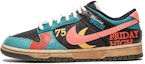 Buy Nike Dunk Low Personalizadas Retro Futurista Cyberpunk DM0108-001(TeamB-男款涂鸦黑红)