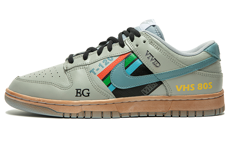 Buy [Sepatu Khusus] Nike Dunk Low 'Retro Future Biru-Abu Bergaris' DJ6188-003(TeamB-男款条纹青灰G-BOX)