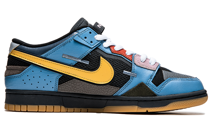 Order 나이키 덩크 로우 레트로 게임 그래피티 (옐로우 블루) DB0500-001(TeamB-男款吃豆人黄蓝A-BOX)