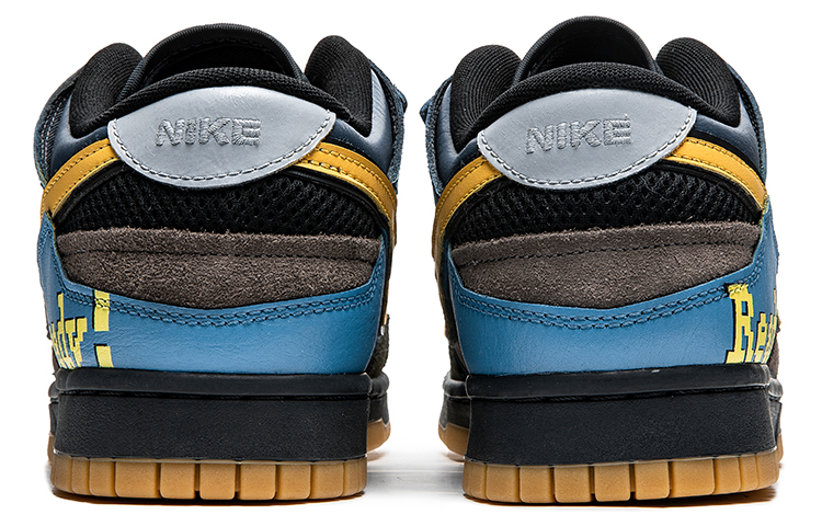 Purchase 나이키 덩크 로우 레트로 게임 그래피티 (옐로우 블루) DB0500-001(TeamB-男款吃豆人黄蓝A-BOX)