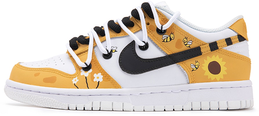 나이키 덩크 로우 '레트로 걸 카모 비 해바라기 커스텀' (화이트 옐로우) DH9765-100(TeamB-女款复古女孩蜜蜂白黄) Buy 나이키 덩크 로우 '레트로 걸 카모 비 해바라기 커스텀' (화이트 옐로우) DH9765-100(TeamB-女款复古女孩蜜蜂白黄)