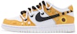 나이키 덩크 로우 '레트로 걸 카모 비 해바라기 커스텀' (화이트 옐로우) DH9765-100(TeamB-女款复古女孩蜜蜂白黄)