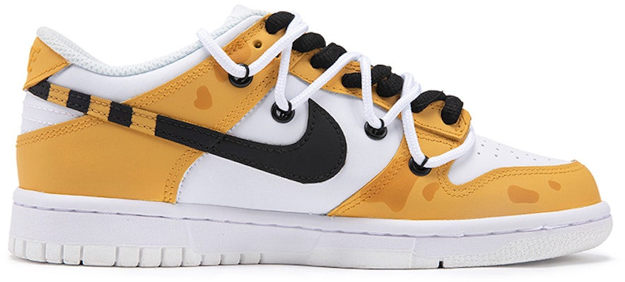 나이키 덩크 로우 '레트로 걸 카모 비 해바라기 커스텀' (화이트 옐로우) DH9765-100(TeamB-女款复古女孩蜜蜂白黄) Order 나이키 덩크 로우 '레트로 걸 카모 비 해바라기 커스텀' (화이트 옐로우) DH9765-100(TeamB-女款复古女孩蜜蜂白黄)