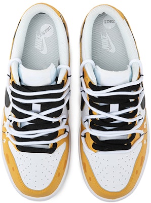 나이키 덩크 로우 '레트로 걸 카모 비 해바라기 커스텀' (화이트 옐로우) DH9765-100(TeamB-女款复古女孩蜜蜂白黄) Shop 나이키 덩크 로우 '레트로 걸 카모 비 해바라기 커스텀' (화이트 옐로우) DH9765-100(TeamB-女款复古女孩蜜蜂白黄)