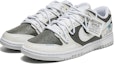 Shop 【定製球鞋】Nike Dunk Low 美式復古 outfit 便條 石頭灰 雙勾 做舊 低筒 板鞋 男款 灰白