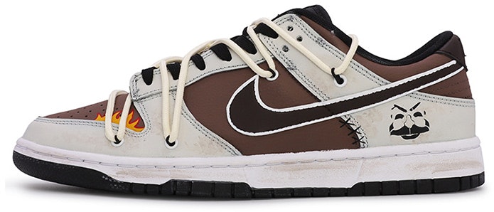 custom-shoes-nike-dunk-low-retro-mocha-flame-vibe