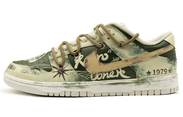 [Custom Shoes] Nike Dunk Low 'Retro Music Themed Deconstructed Double Shoelaces' DV0831-101-460267