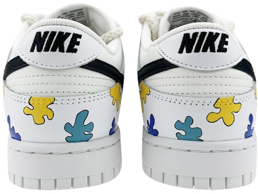 【定制球鞋】Nike Dunk Low 是在玩鞋 復古色塊 拼圖 解構 低幫板鞋 男款 白黑 Purchase 【定制球鞋】Nike Dunk Low 是在玩鞋 復古色塊 拼圖 解構 低幫板鞋 男款 白黑