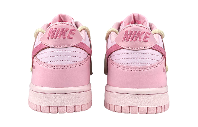 Purchase 나이키 덩크 로우 '레트로 스윗티 플레이드 핑크 브라운' (커스텀) DH9765-600(Team116-女格纹甜茶解)