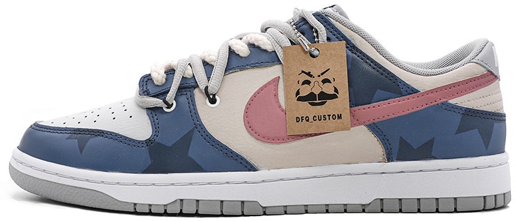 custom-shoes-nike-dunk-low-retro-vibe-blue-yellow-purple