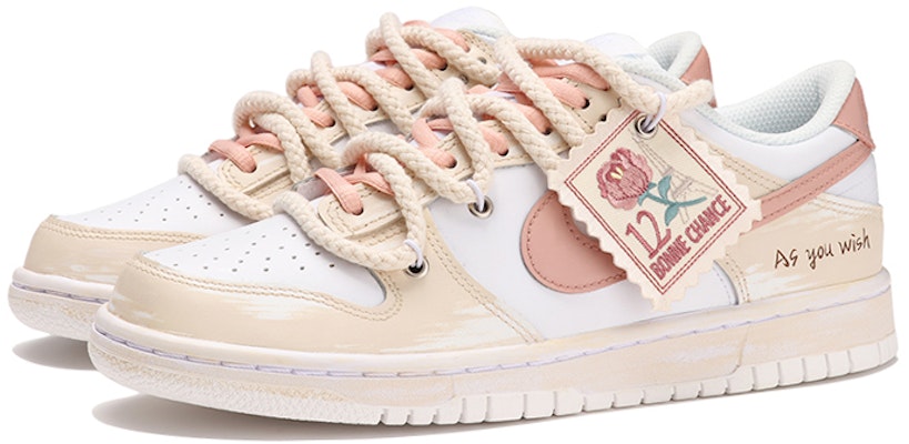 Nike Dunk Low Retro Vibe Rosa/Marrón Personalizadas DH9765-100(TeamThree-女款复古米黄) Lookbook Nike Dunk Low Retro Vibe Rosa/Marrón Personalizadas DH9765-100(TeamThree-女款复古米黄)