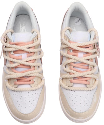 Nike Dunk Low Retro Vibe Rosa/Marrón Personalizadas DH9765-100(TeamThree-女款复古米黄) Shop Nike Dunk Low Retro Vibe Rosa/Marrón Personalizadas DH9765-100(TeamThree-女款复古米黄)