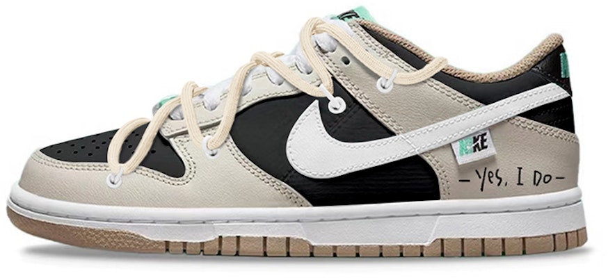 ナイキ ダンク ロー "逆黒胡麻プリン" (カスタム) DX6063-131(TeamY-女款反转黑芝麻糊黑白) Buy ナイキ ダンク ロー "逆黒胡麻プリン" (カスタム) DX6063-131(TeamY-女款反转黑芝麻糊黑白)