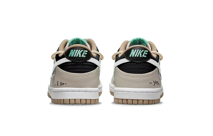 Shop [Shoes Custom] Nike Dunk Low 'Reverse Black Sesame Pudding' DX6063-131(TeamY-女款反转黑芝麻糊黑白)