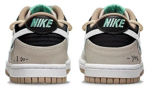 ナイキ ダンク ロー "逆黒胡麻プリン" (カスタム) DX6063-131(TeamY-女款反转黑芝麻糊黑白) Shop ナイキ ダンク ロー "逆黒胡麻プリン" (カスタム) DX6063-131(TeamY-女款反转黑芝麻糊黑白)