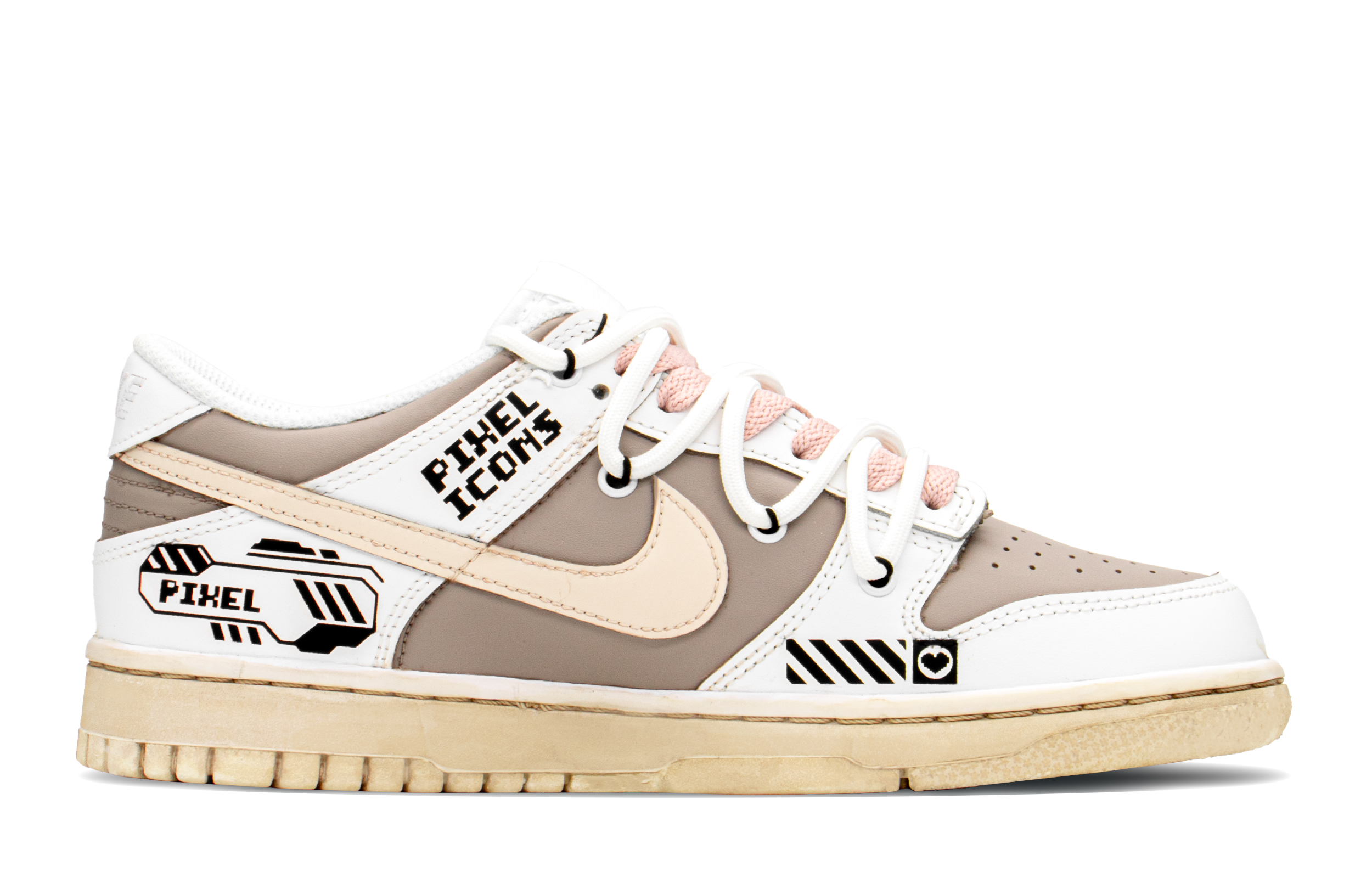 Order [Sepatu Kustom] Nike Dunk Low 'Reverse Mocha Kustom' DH9765-100(TeamA-DK反转摩卡女S-BOX)