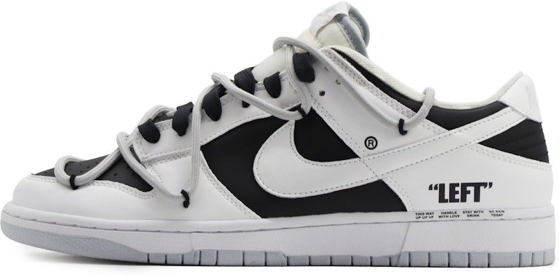 【訂製球鞋】Nike Dunk Low 反向熊貓 BBL 戶外穿搭 復古做舊 解構 防滑耐磨 低筒 板鞋 男款 黑白 Buy 【訂製球鞋】Nike Dunk Low 反向熊貓 BBL 戶外穿搭 復古做舊 解構 防滑耐磨 低筒 板鞋 男款 黑白