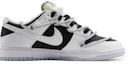Order 【訂製球鞋】Nike Dunk Low 反向熊貓 BBL 戶外穿搭 復古做舊 解構 防滑耐磨 低筒 板鞋 男款 黑白
