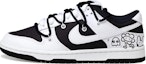 Buy 【客製化球鞋】Nike Dunk Low 復古 小怪獸 反轉熊貓 塗鴉 小花 小怪獸 解構鞋帶 低幫 板鞋 男款 白黑