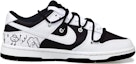 Order 【客製化球鞋】Nike Dunk Low 復古 小怪獸 反轉熊貓 塗鴉 小花 小怪獸 解構鞋帶 低幫 板鞋 男款 白黑