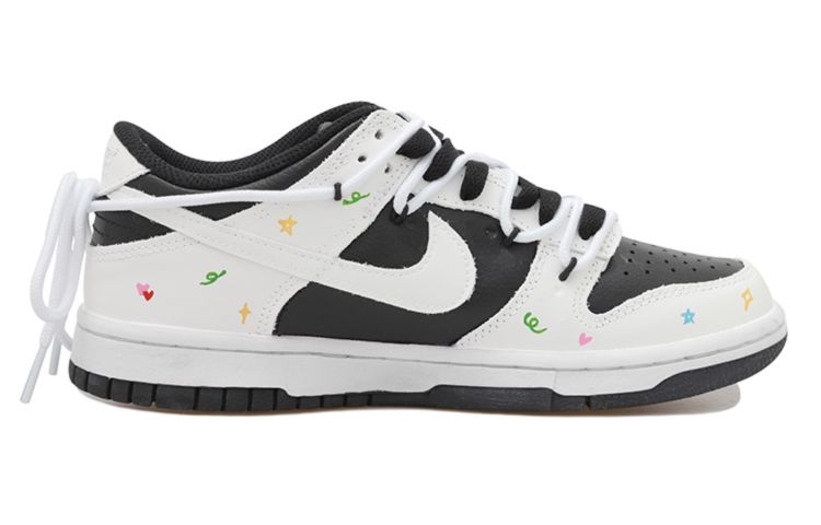 Lookbook 나이키 덩크 로우 '역판다 그래피티' (커스텀) CW1590-100(Team拾玖-坠入爱河S-BOX)
