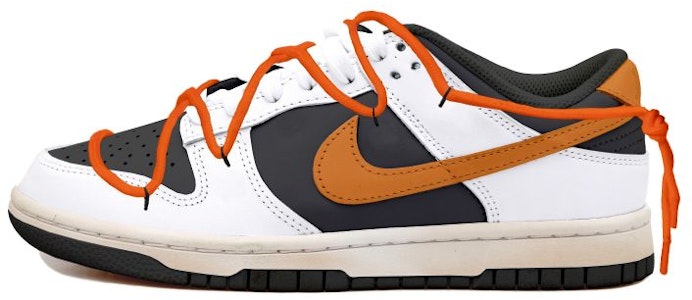 【定制球鞋】 Nike Dunk Low OKHR 反轉熊貓 橘鉤 簡約 經典 解構風 潮流復古 低幫 板鞋 男款 黑白 Order 【定制球鞋】 Nike Dunk Low OKHR 反轉熊貓 橘鉤 簡約 經典 解構風 潮流復古 低幫 板鞋 男款 黑白