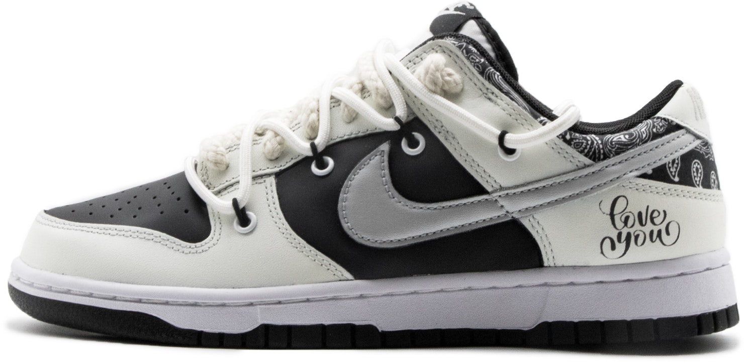 custom-shoes-nike-dunk-low-reverse-panda-paisley