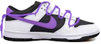 Order 【定制鞋款】Nike Dunk Low“反熊猫紫色勾” CW1590-100(Team拾玖-反转紫钩女S-BOX)