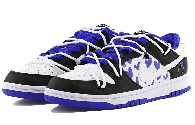 Lookbook [Nike Custom Sepatu] Dunk Low 'Rhine Love Biru Langit' FD9064-110(Team10-莱茵爱情）
